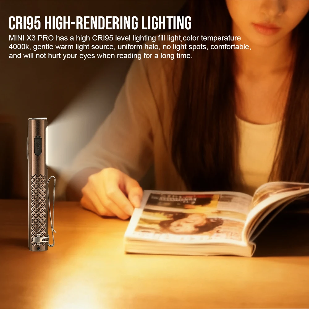 6-in-1 2050 Lumens Rechargeable EDC LED Flashlight - Image 4