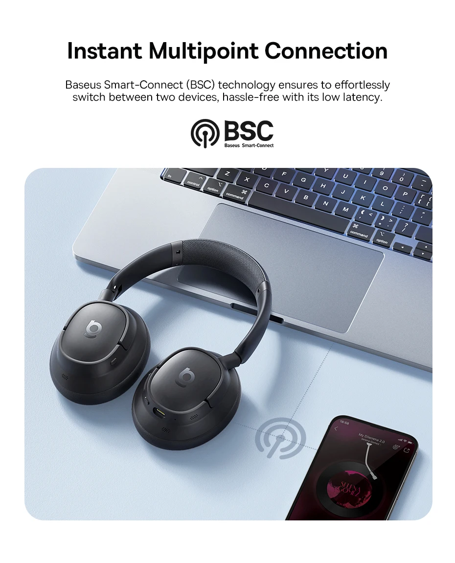 Noise Canceling Over Ear Headset - Image 8