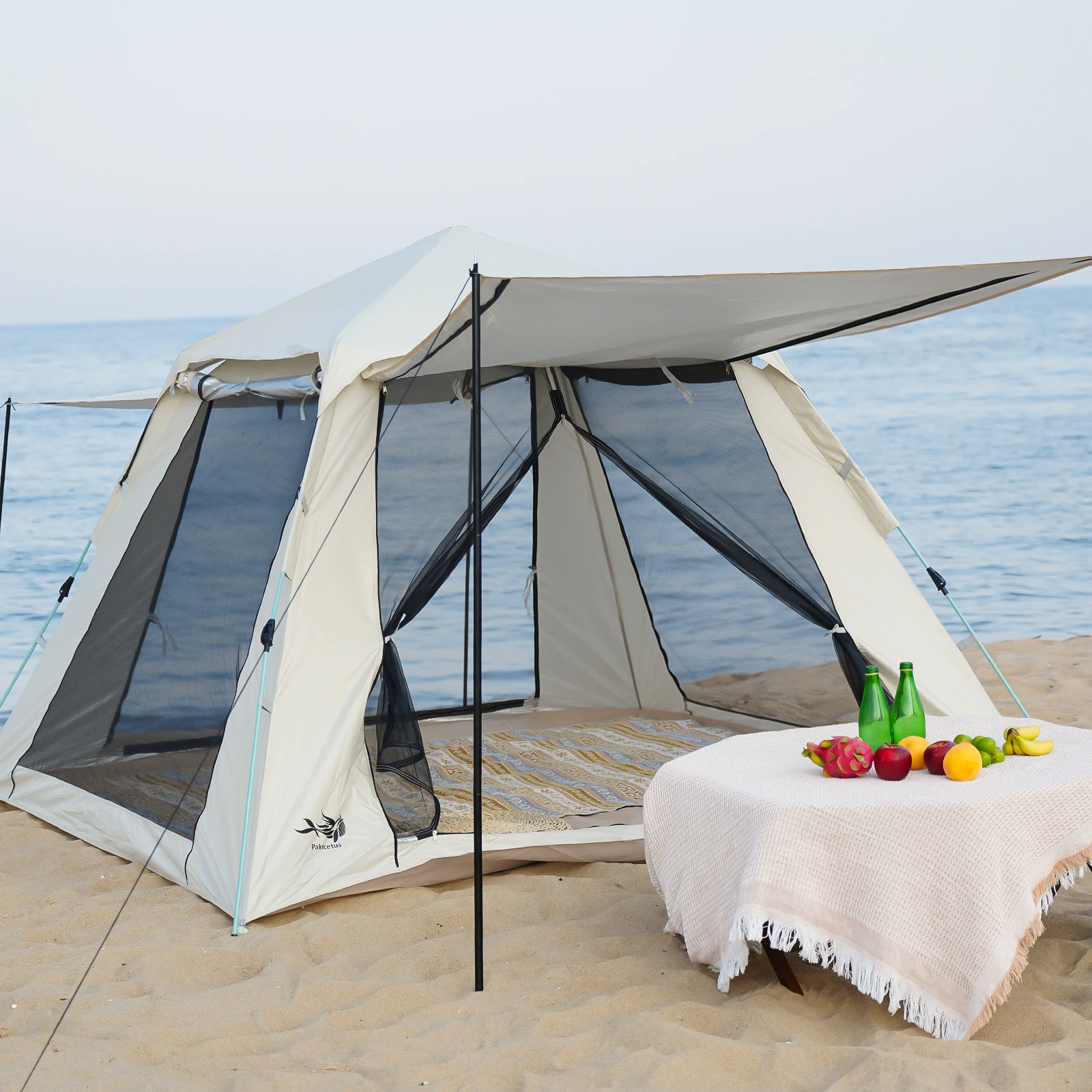 1-3 Person Pop Up Inflatable Camping Tent Quick Setup - Image 5