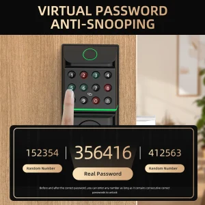 Smart Lock Fingerprint Door Lock - Thumbnail Image 3
