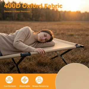 Portable Folding Camping Marching Bed 300 LBS - Thumbnail Image 3