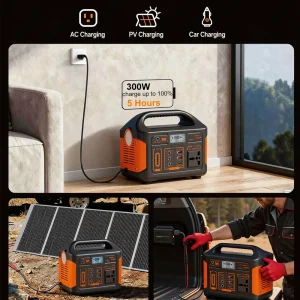 500W 300W Portable Power Station - Thumbnail Image 3